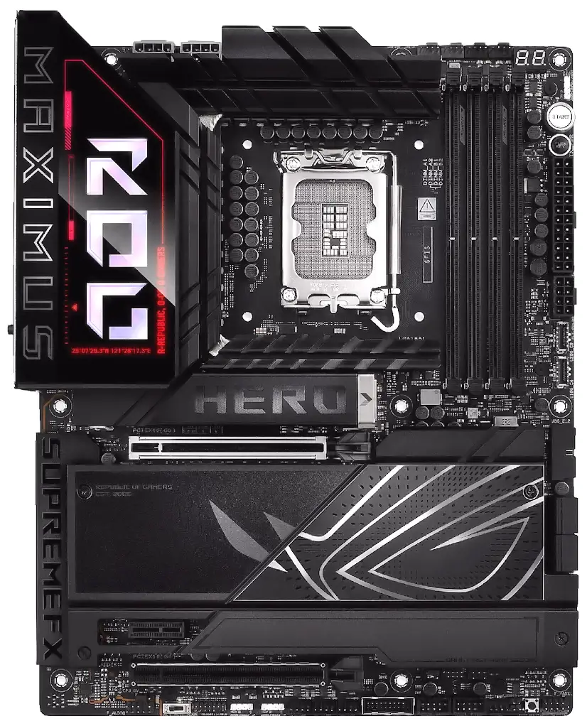 Montaje Placa Base ASUS ROG Z890 MAXIMUS HERO Vallehermoso Vallehermoso PC - Montaje Placa Base ASUS ROG Z890 MAXIMUS HERO Vallehermoso